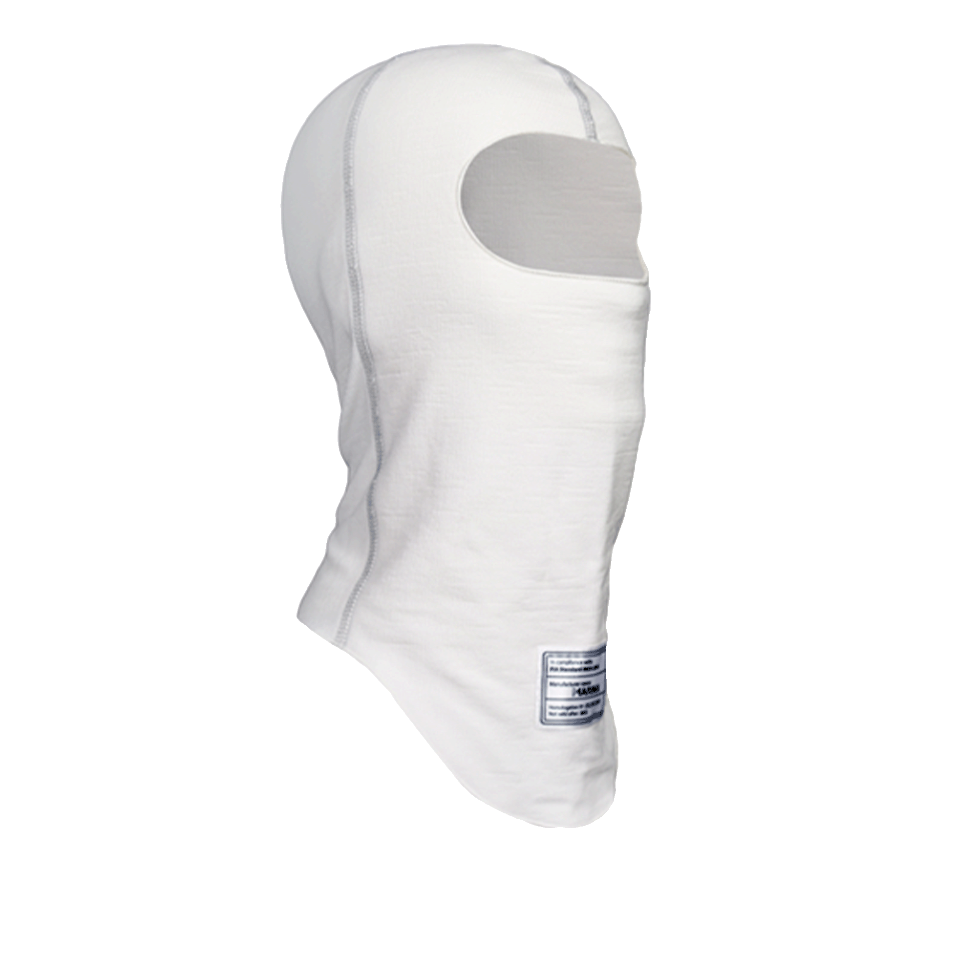 Balaclava white M-PLUS