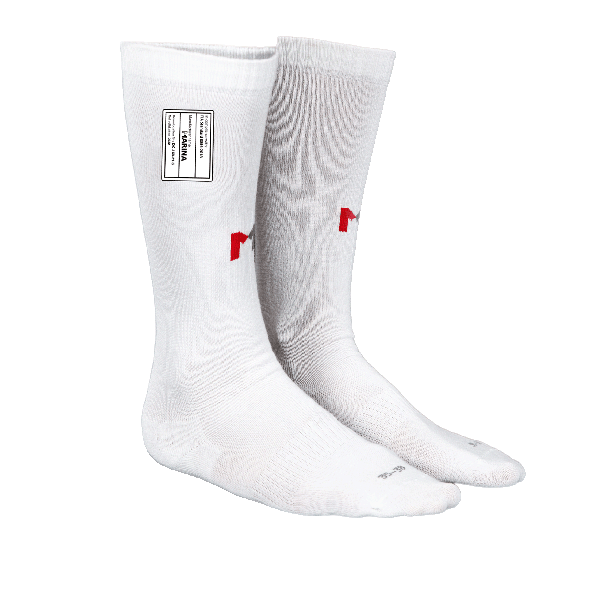 M-PLUS White Socks