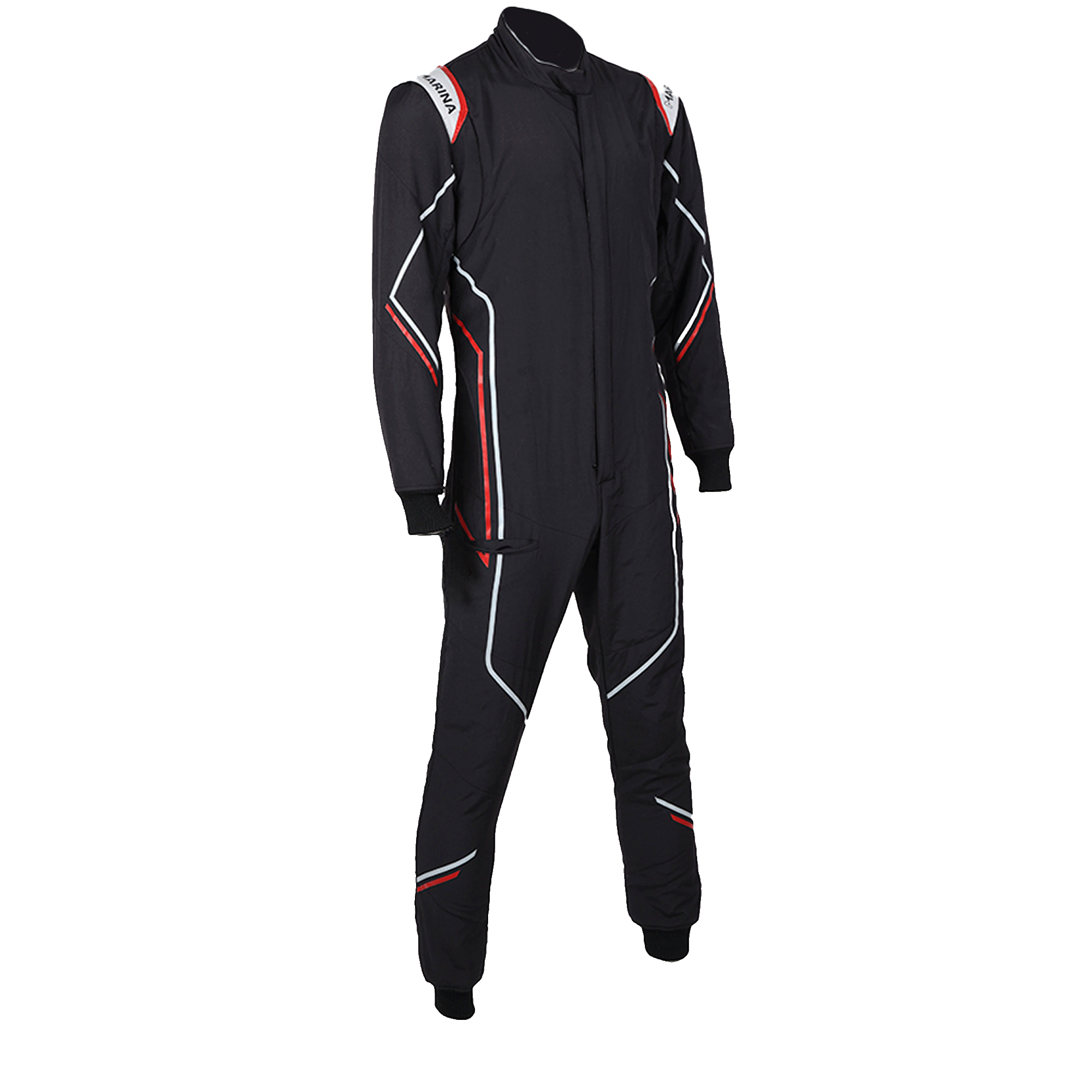 AIR PLUS DP ANGLE BLACK-RED-GREY
