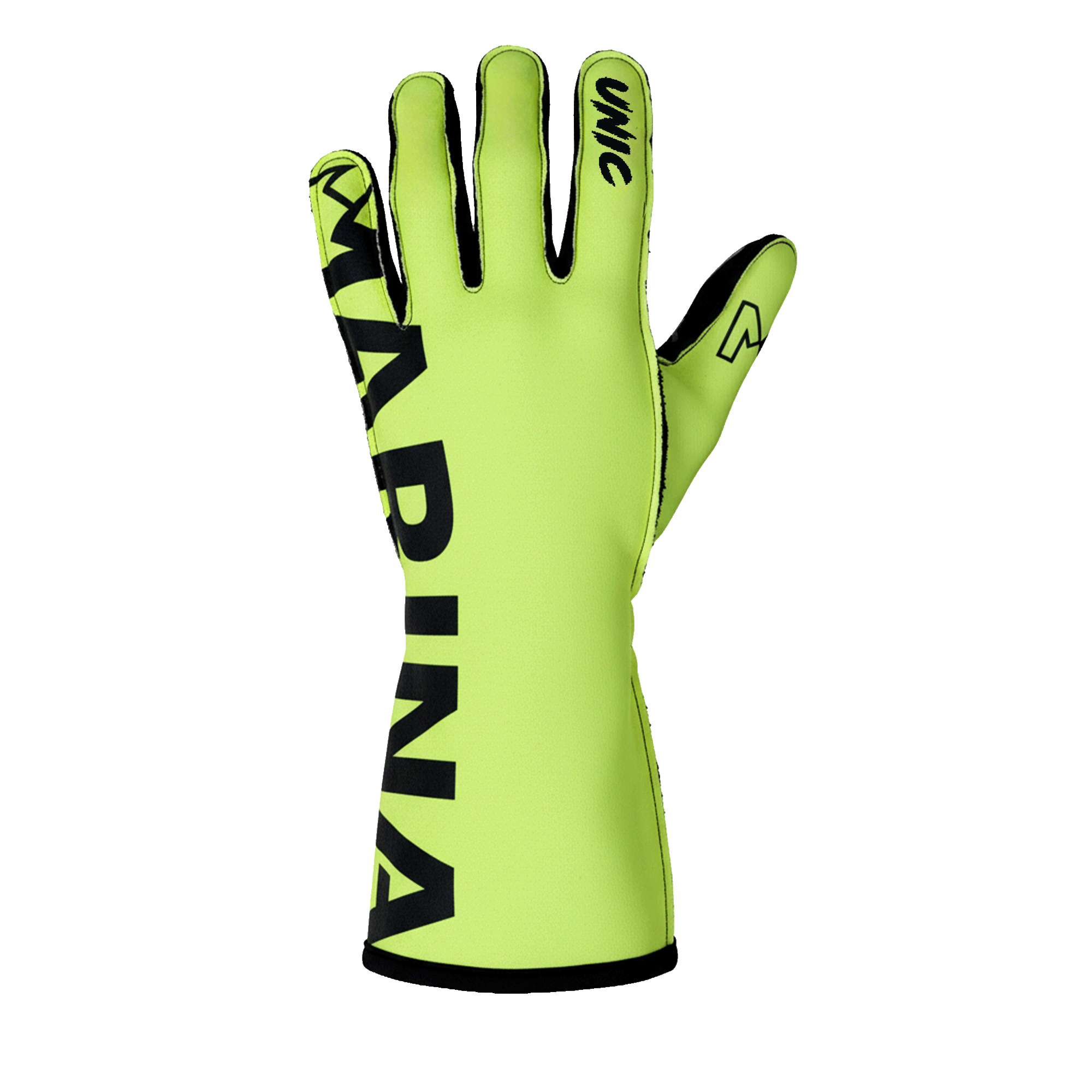 Marina UNIC TEAM Gloves Yellow - Black