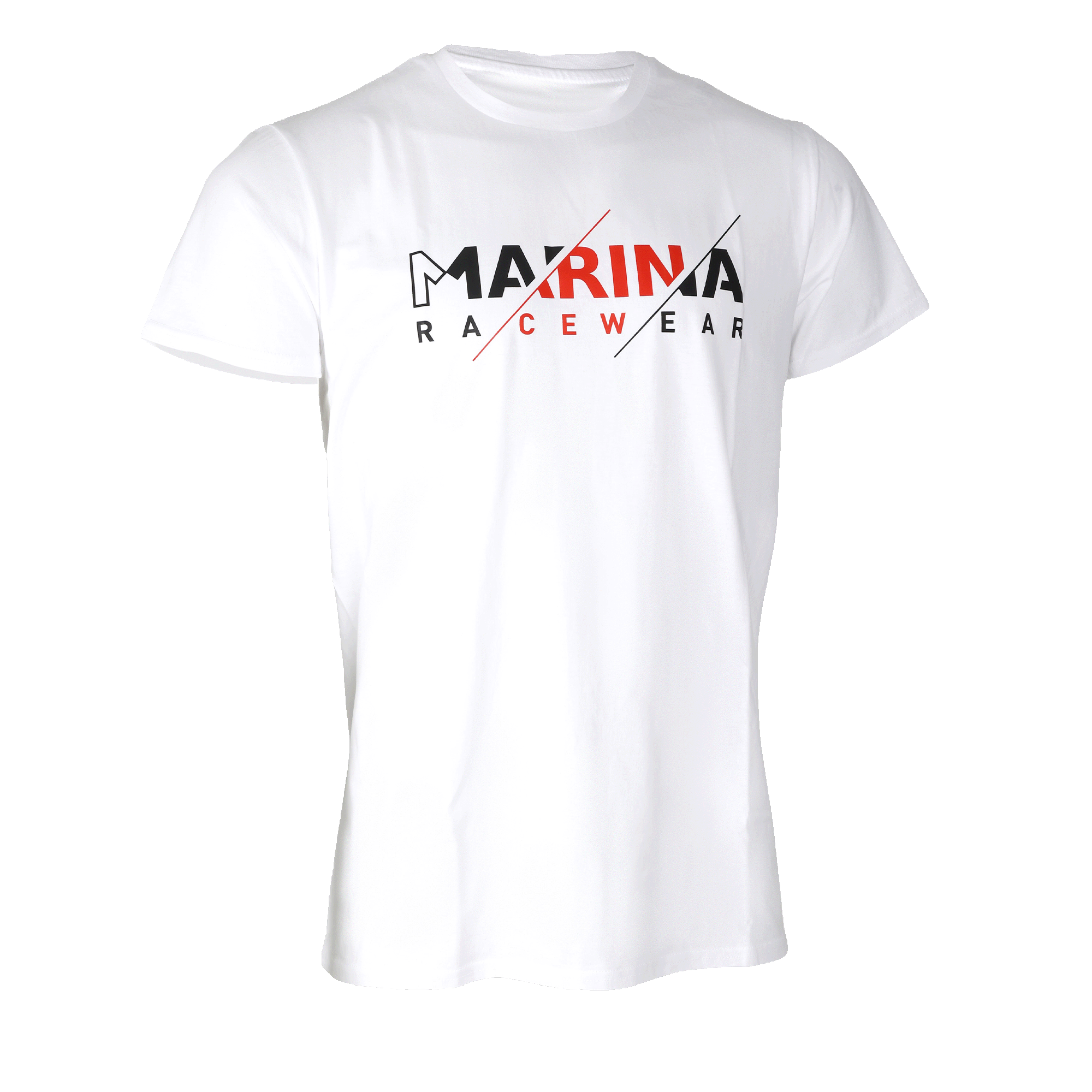 T-shirt Cotton Line White Marina Racewear