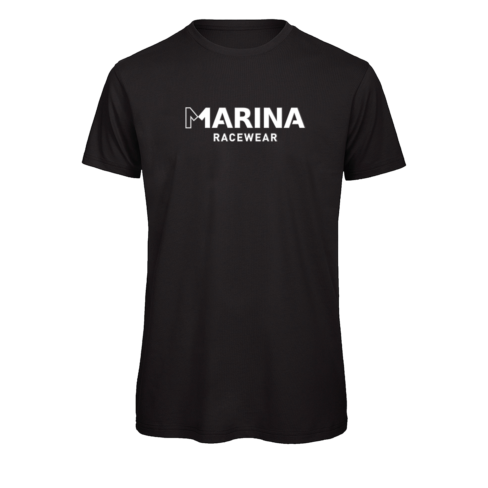 Organic black t-shirt for men